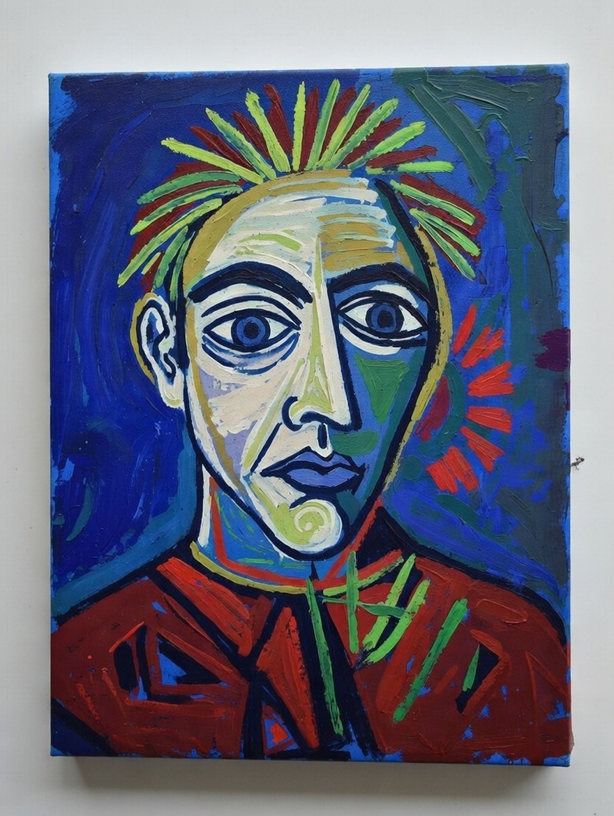 Hypothetical Picasso painting