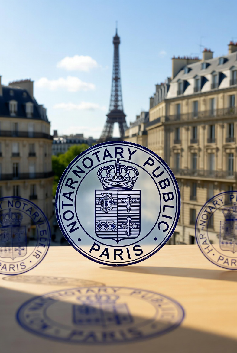 Notary Seal Paris (fictional)