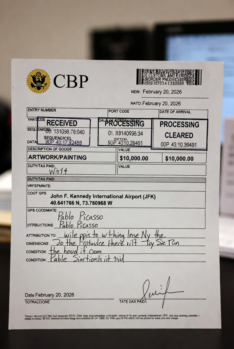 Customs Clearance JFK (fictional)